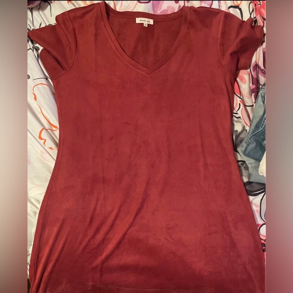 Another Love Suede Dress
